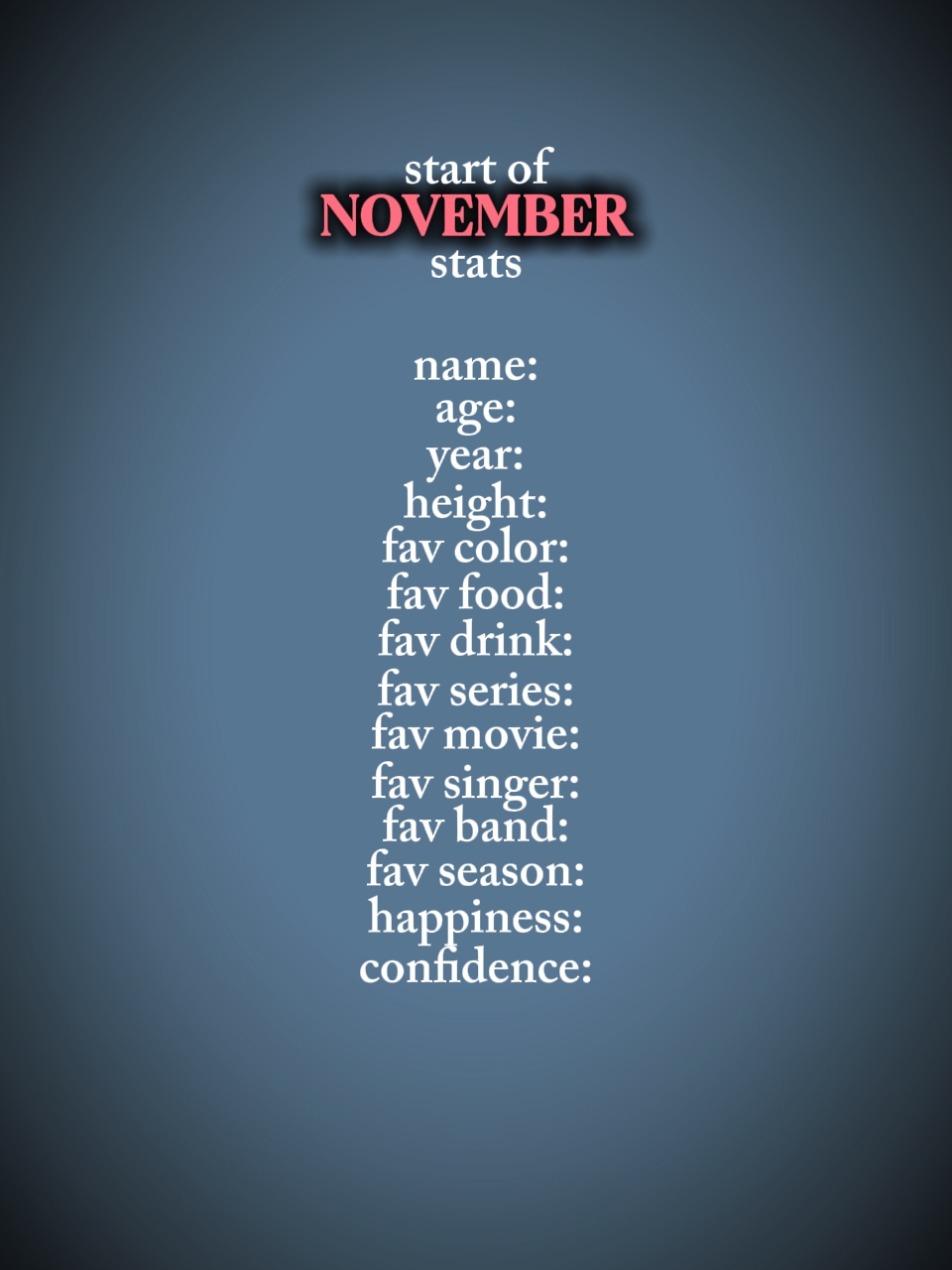 Principios de noviembre