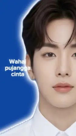 latar biru trend