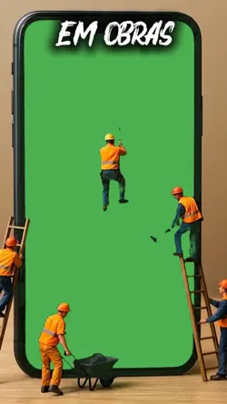 em obras