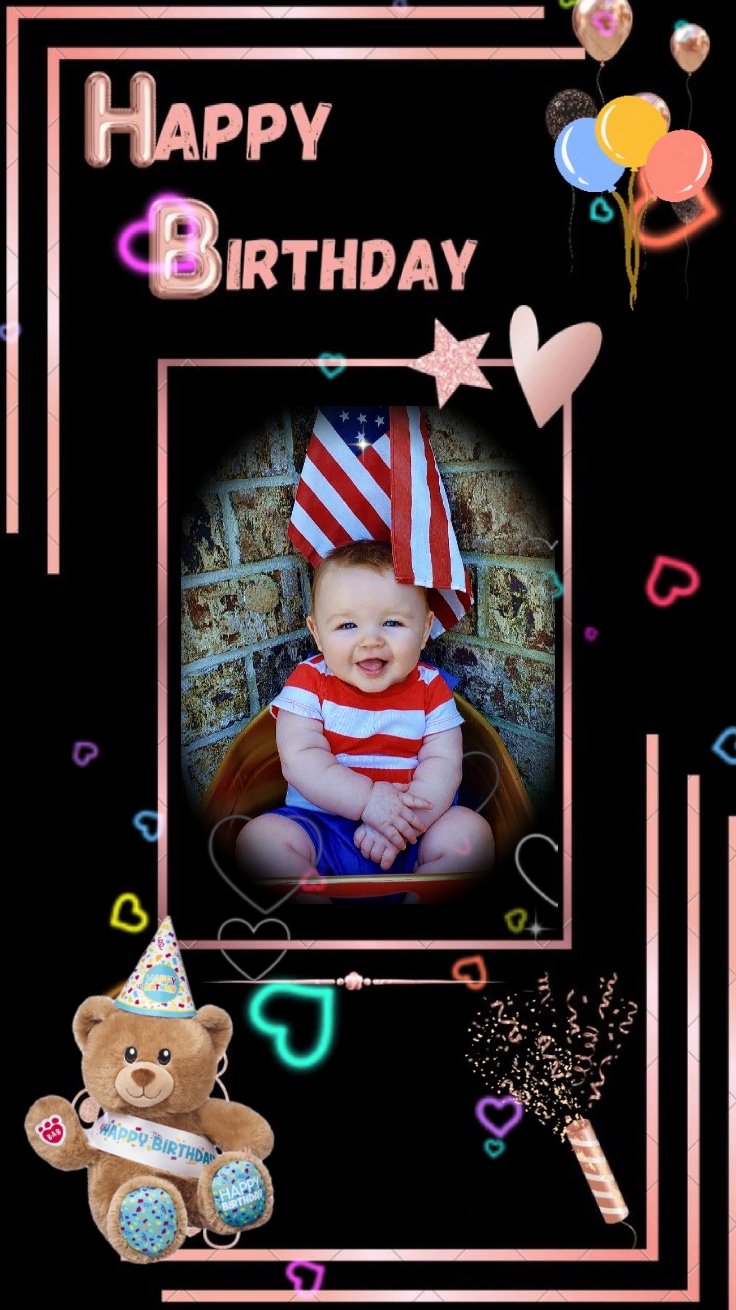 HAPPY BIRTHDAY BOY
