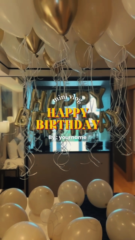 Joyeux anniversaire vlog