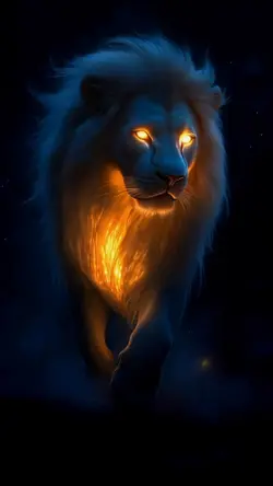 Mighty lion