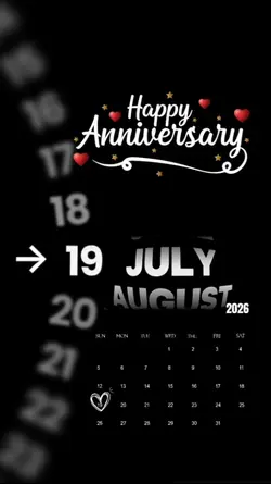 ANNIVERSARY 19 JULY