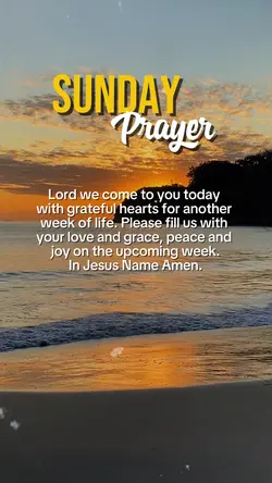 Sunday Prayer 