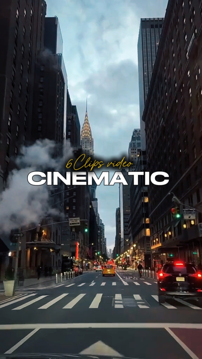 CINEMATIC 6 CLIPS 
