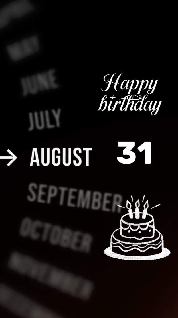 HBD 31 august