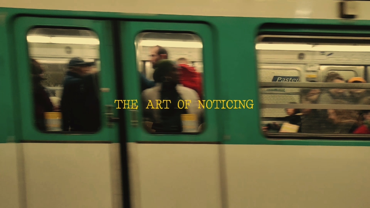 A ARTE DE NOTICAR