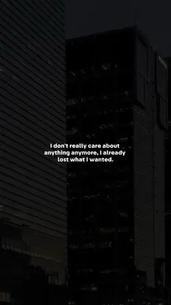 don't really care