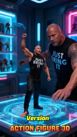 Action figure 3d 