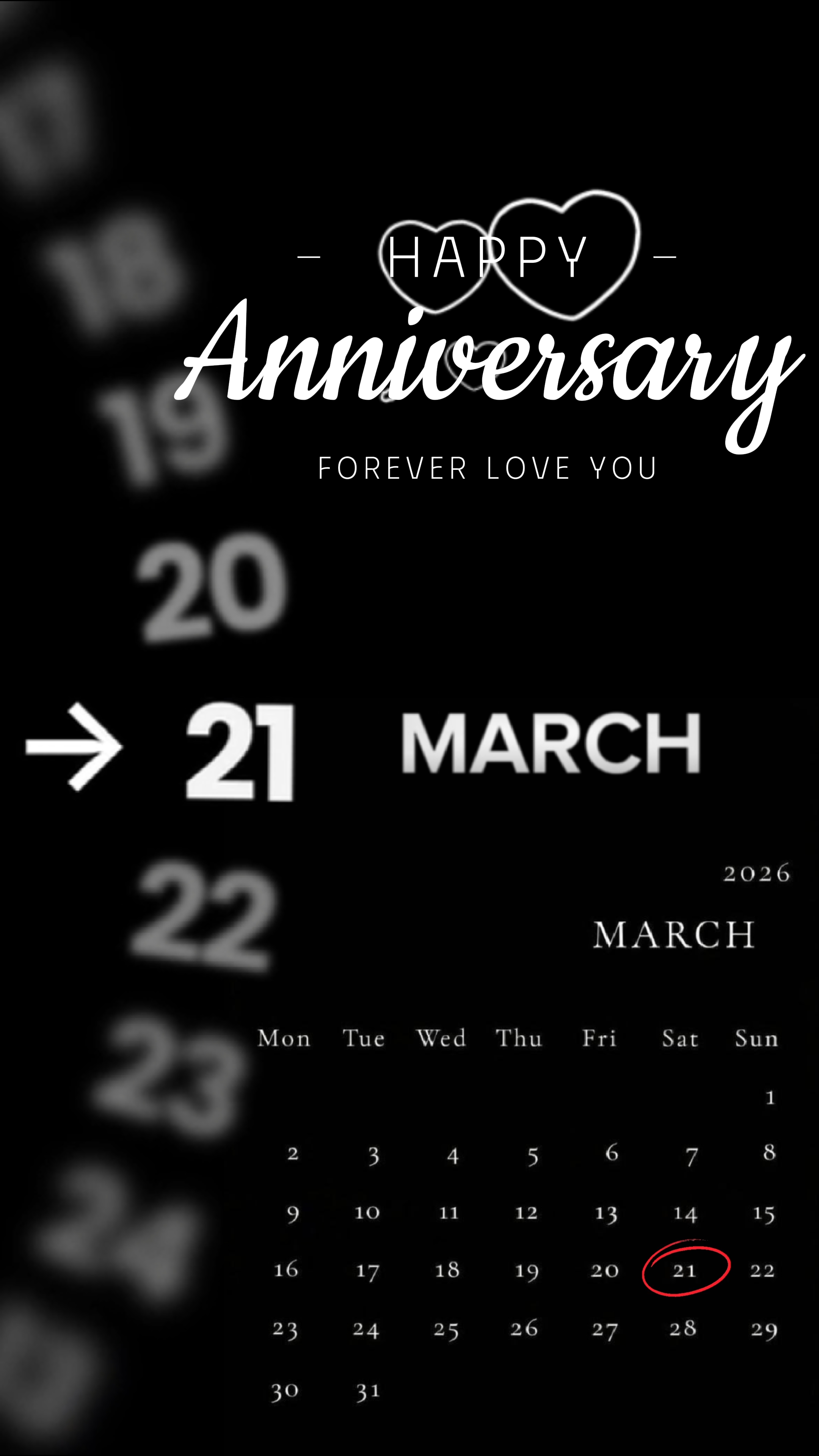 ANNIVERSARY MARCH 21