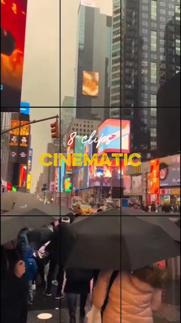 8 vidios cinematic