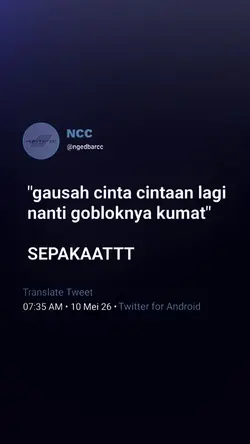 GAUSAH CINTA CINTAAN