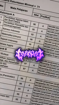 jj nilai raport #2