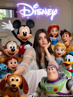 Ai disney pose