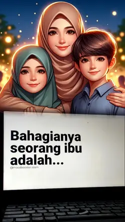 Bahagianya ibu