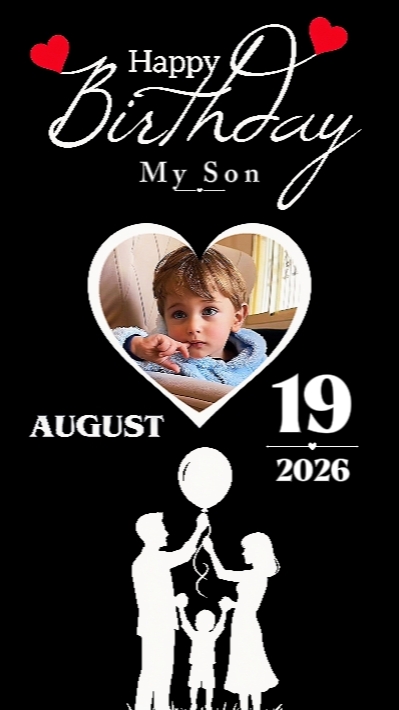 BIRTHDAY SON 19 AUG
