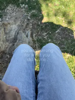 you were wrong .
