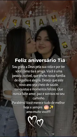 aniversário tia