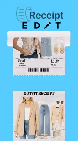 Receipt 🧾 Photo Edit