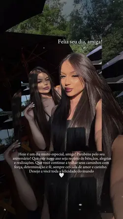 Aniversário amiga 