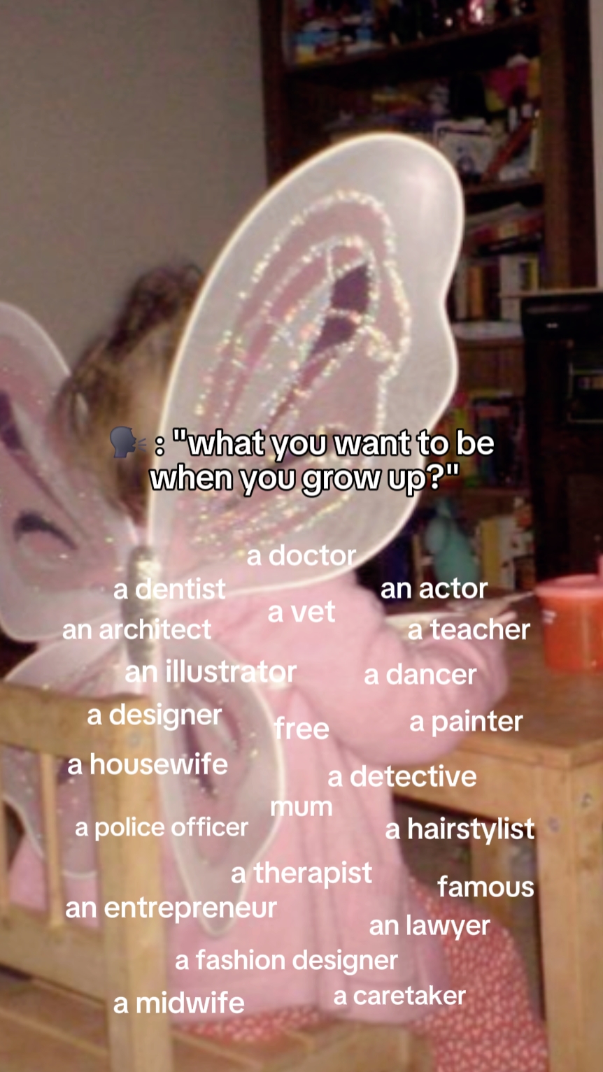 what you want to be