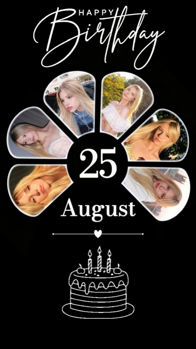 hbd 25 août