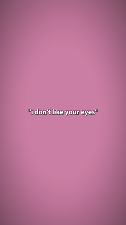 ¿Qué ojos?