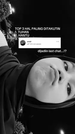 Top 3 hal yg ditakut