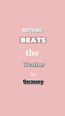 Weather in Germany ⛈️