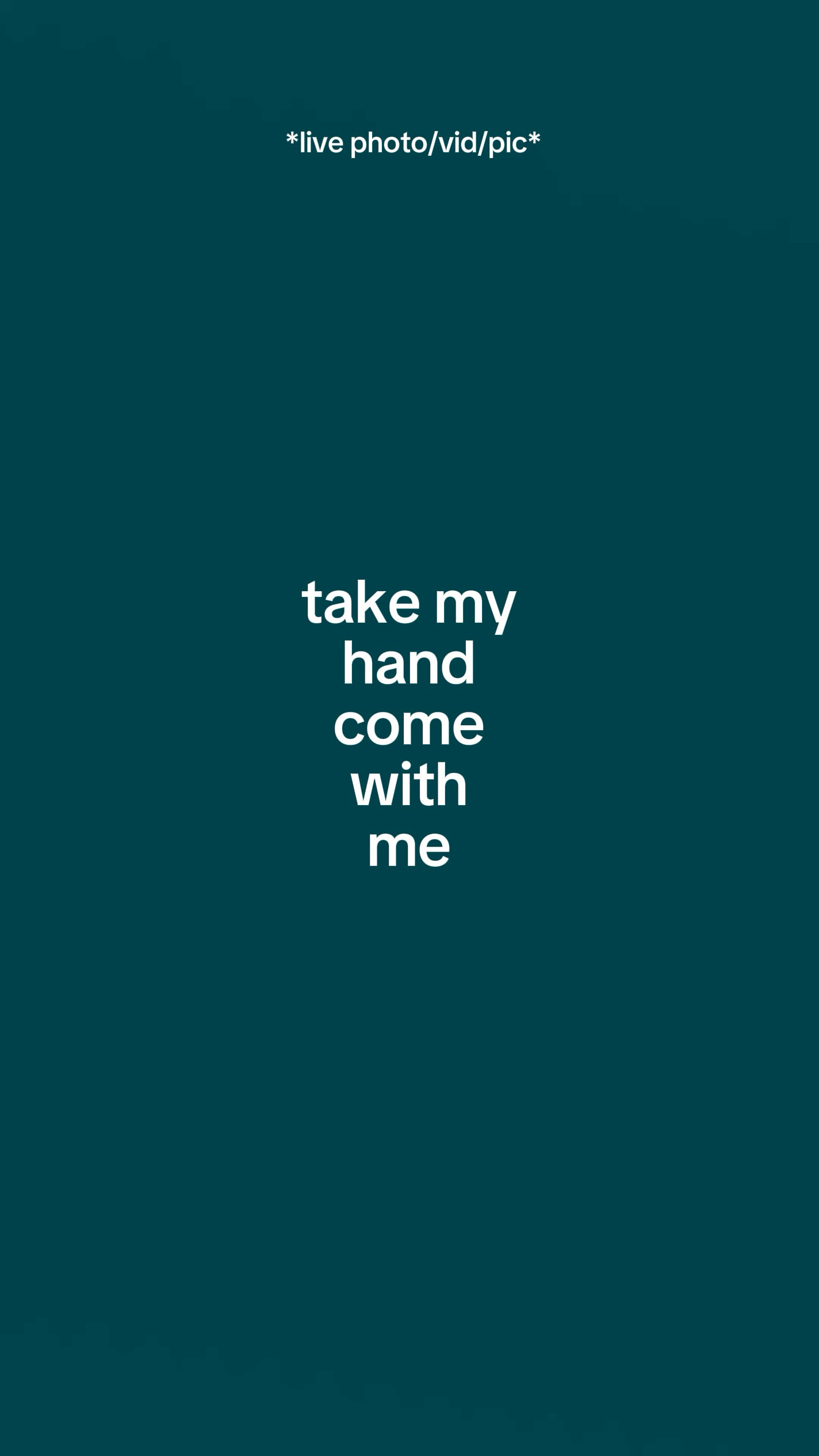 TakeMyHandComeWithMe