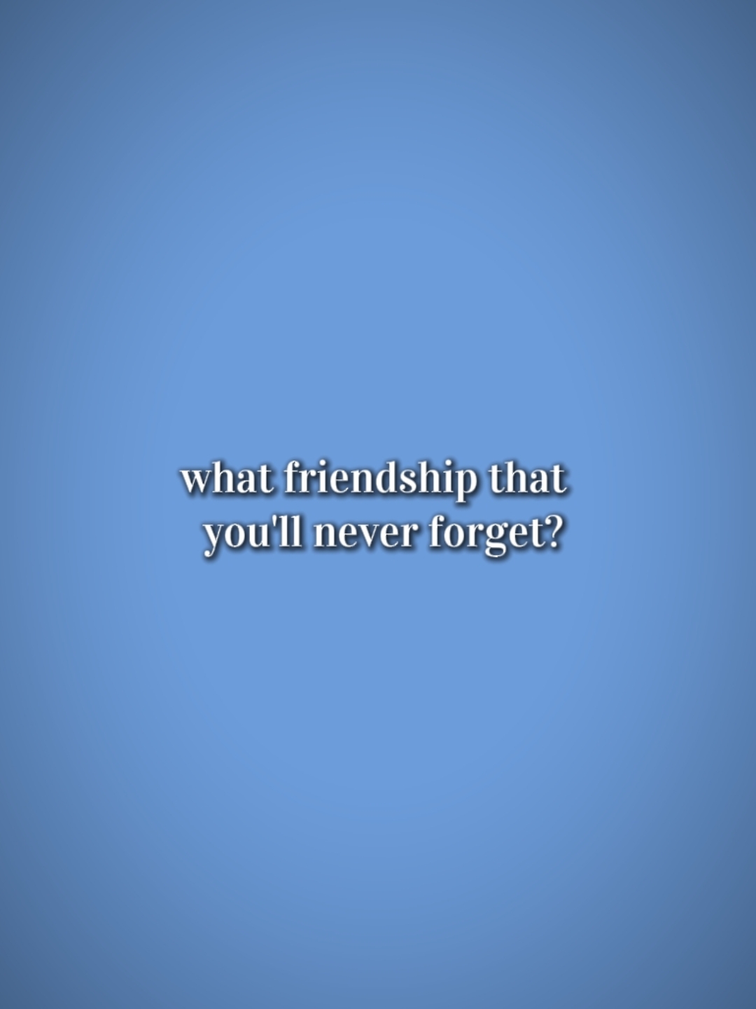 Freundschaft