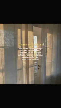 august moodboard 