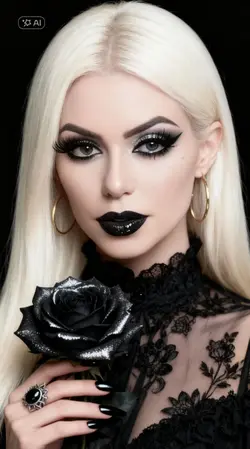 gothic blonde