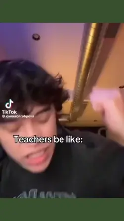 Teachers be like