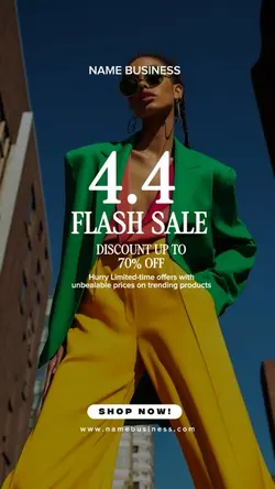 STORY : FLASH SALE