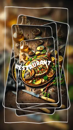 Restaurant food