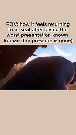 pressure is gone