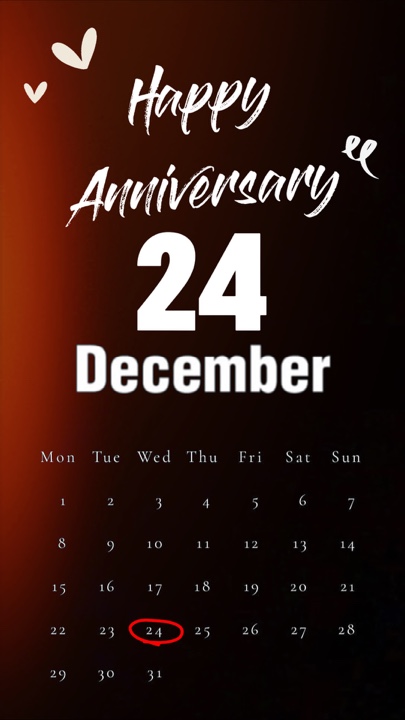 Anniv 24 de diciembre 