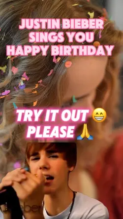 Bieber Birthday Song