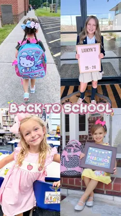 BACK TO SCHOOL