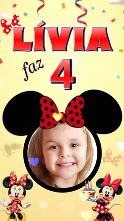 CONVITE MINNIE