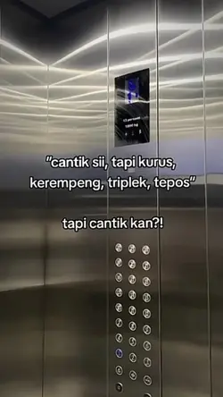 Cantik sii tapi 