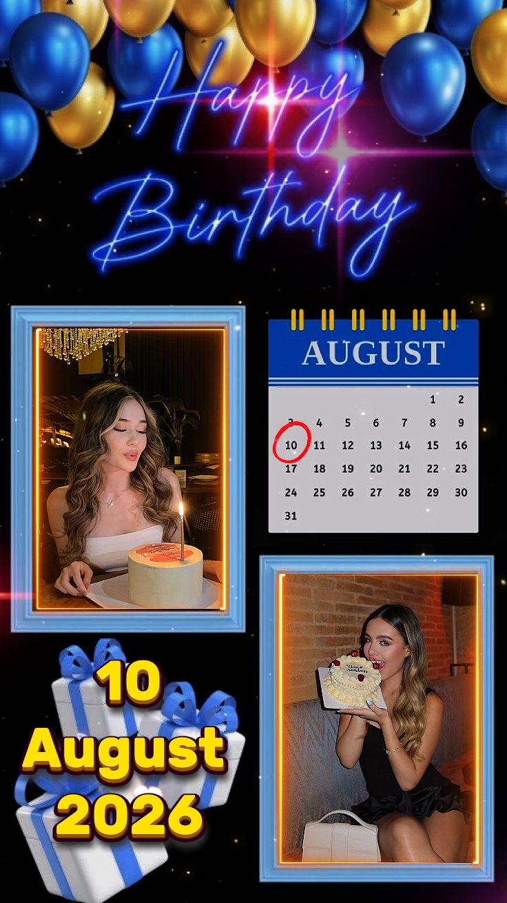 HBD 10 de agosto de 2026