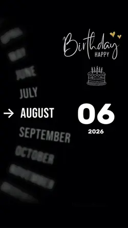 Hbd 06 August 2026