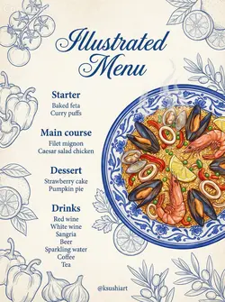 Menu Poster