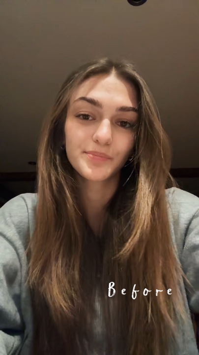 hair before after