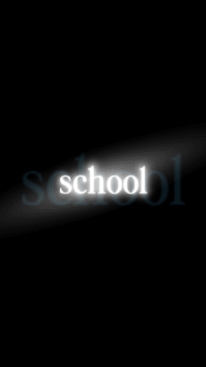 The theme is school