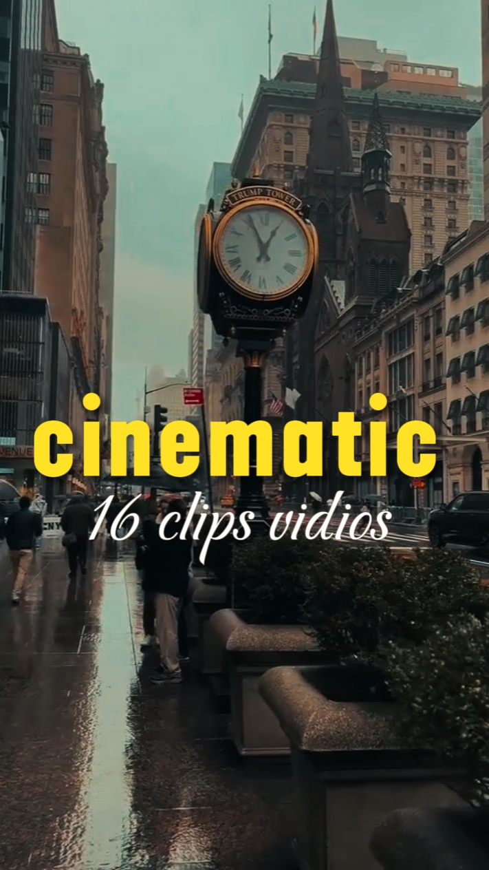 16 clips cinematográficos 