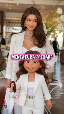 MINIATURA PIXAR! IA