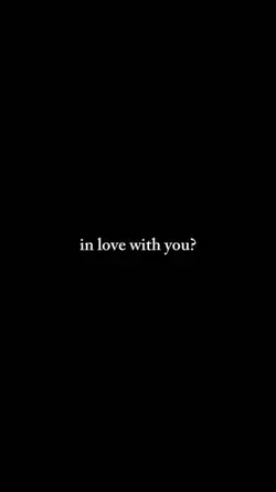 in love with you 